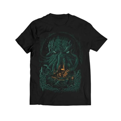 CULT OF CTHULHU HERREN-T-SHIRT FARBIG, NAAV