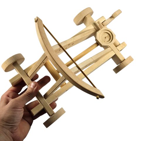 WOODEN CATAPULT - MINIATURE