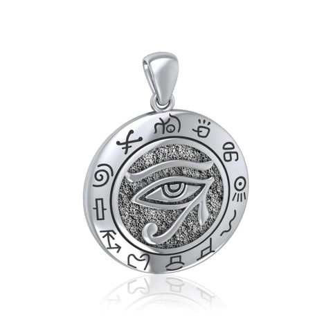 EYE OF HORUS, SILVER TALISMAN