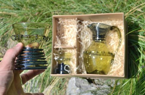 RENAISSANCE DRINKING SET, 2 + 1, GERMANY