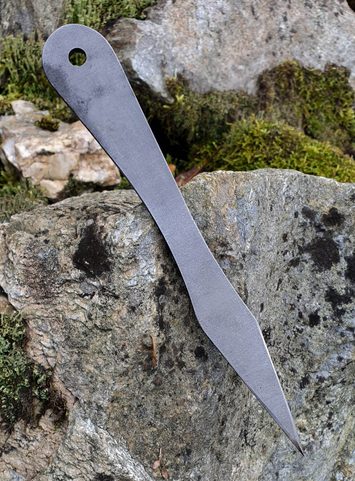 MUNINN THROWING KNIFE SANDED - 1 PIECE