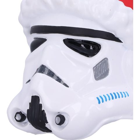 ORNEMENT SUSPENDU STORMTROOPER SANTA HAT 8.3CM