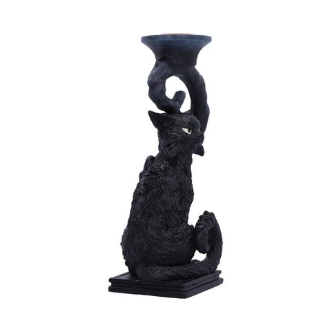 WITCHES FAMILIAR SALEM CANDLESTICK HOLDER 20CM