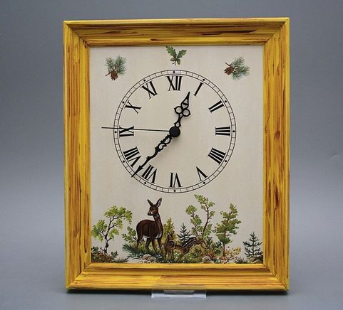 HORLOGE MURALE 25X30CM SRNA