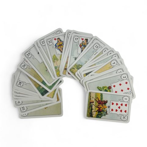 MLLE LENORMAND - BLAUE EULE, TAROTKARTEN