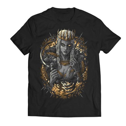 VIKING GODDESS OF DEATH HEL, MEN'S T-SHIRT