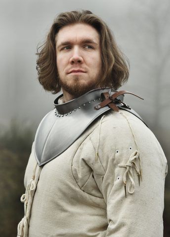 MEDIEVAL GORGET, 1.2 MM STEEL