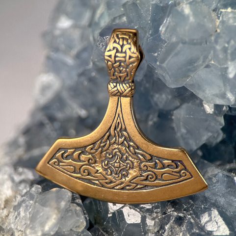 HERSIR, NORDISCHE AXT, ANHÄNGER BRONZE