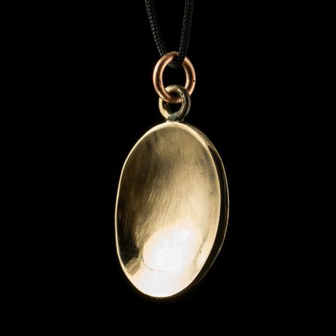 WOLF TRACK, PENDANT, BRONZE