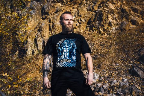 MORANA - DÉESSE DE LA MORT, T-SHIRT HOMMES, COLORÉ