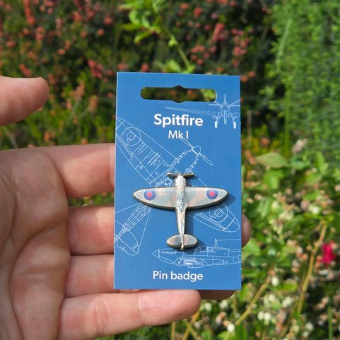 PIN BADGE SPITFIRE