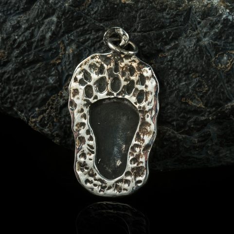 BÄRENTATZE, SPUR, ANHÄNGER, SILBER 925