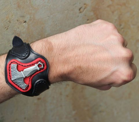 HAGAL, LEATHER BRACELET