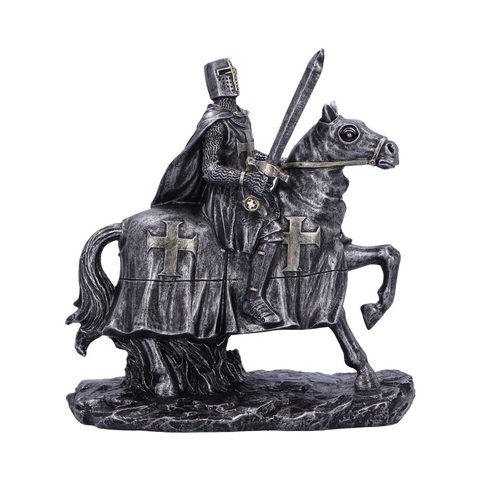 KNIGHT, TEMPLAR, FIGURE, MOUNTED RIDER
