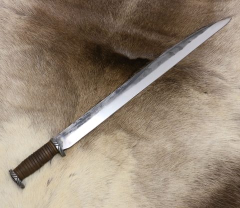 SIGURD, SCRAMASAXE ANGLO-SAXON, RÉPLIQUE FORGÉE