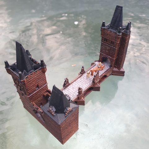 PONT CHARLES - PRAGUE, MINIATURE