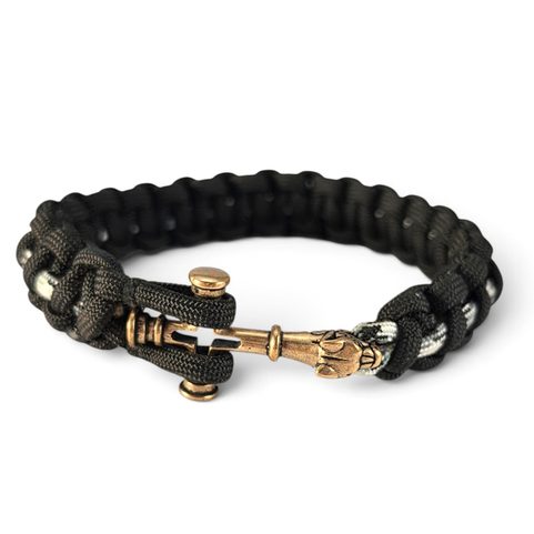 PARACORD-ARMBAND, WOLFSKREUZ