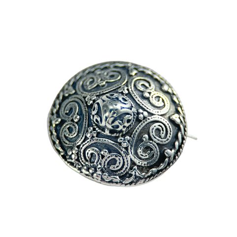 VIKING BROOCH, STORA RYK, FÄRGELANDA, SWEDEN, SILVER