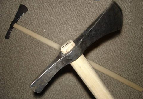 FORGED CELTIC AXE