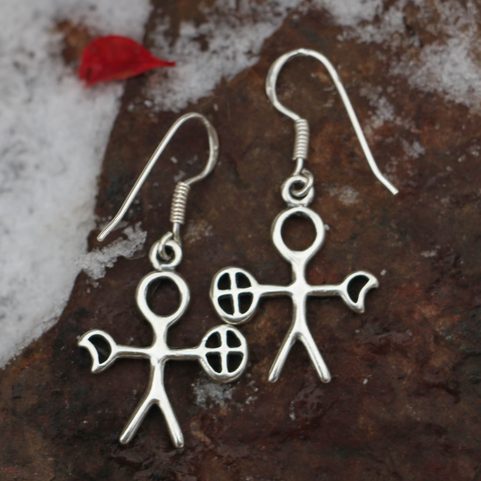 NOAIDI - SAMI SHAMAN, EARRINGS SILVER 925