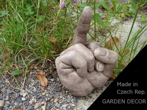 THE HAND, GARDEN DECORATION