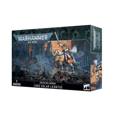 WARHAMMER 40K ASTRA MILITARUM LORD SOLAR LEONTOS