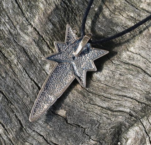 PERUN, SLAVIC THUNDER GOD, PENDANT, BRONZE