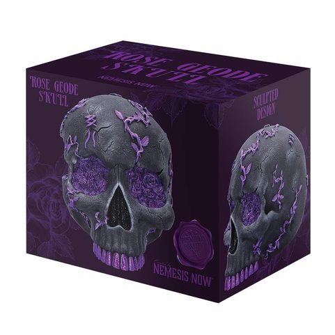 SKULL GEODE SKULL 15CM