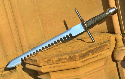 DEGENBRECHER, SCHNURBRECHER, RENAISSANCEDOLCH, REPLIK