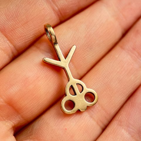HISTORICAL PENDANT V, BRONZE AGE, BRONZE