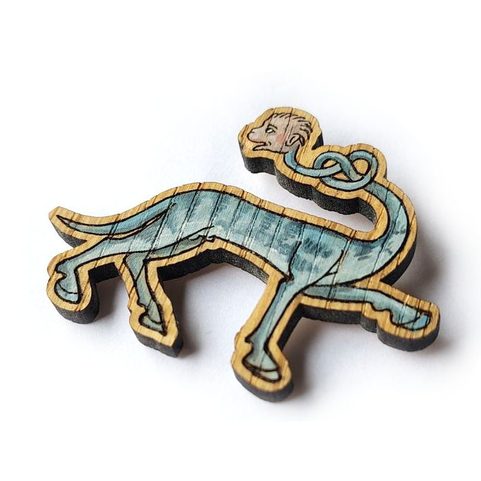 MEDIEVAL PIN CREATURA NODOSA