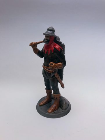 HUSSITE WITH MACE - BUST, MINIATURE