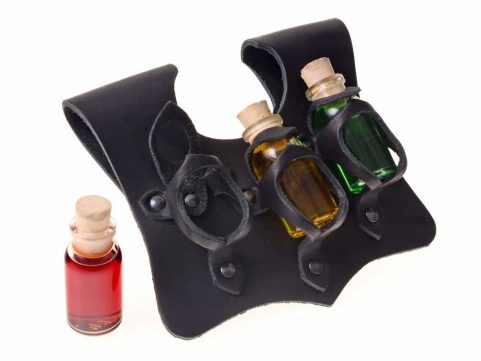 LEATHER BAG FOR MAGIC POTIONS