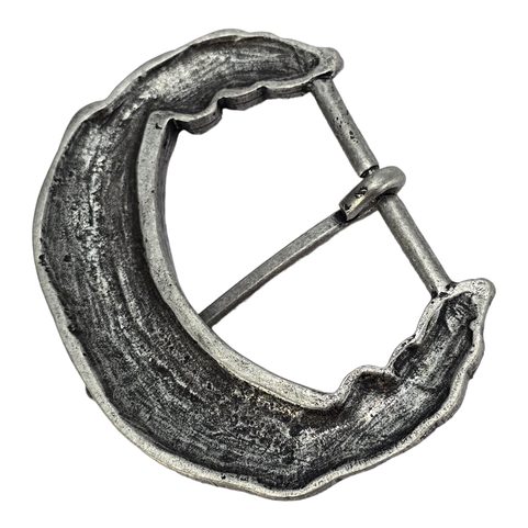 WOLF FENRIR BORRE STYLE - BELT BUCKLE ZINC