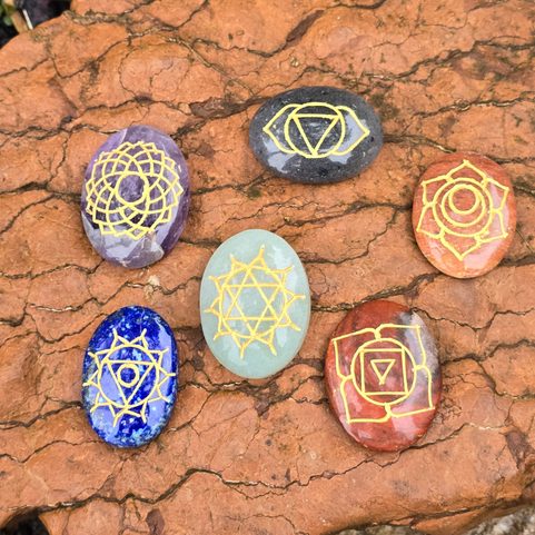 STONES, 6 PIECES