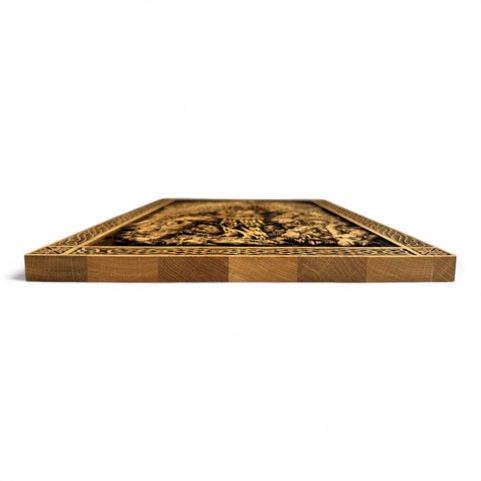 THOR - WALL DECORATION, WOOD 32X46CM