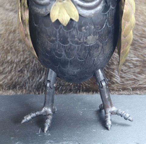 BUBO - FORGED OWL GODDESS ATHENA - PERSEUS - CLASH OF THE TITANS, ARTWORK