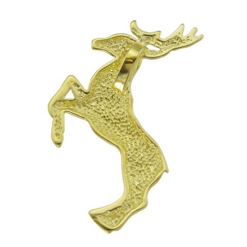 KELTISCHER HIRSCH, ANHÄNGER, 14K GOLD