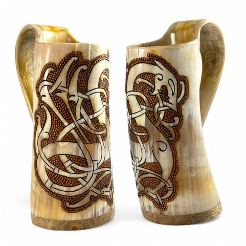 SEA SERPENT, VIKING HORN CUP