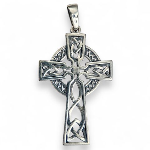 KELTISCHES KREUZ, ANHÄNGER SILBER 925