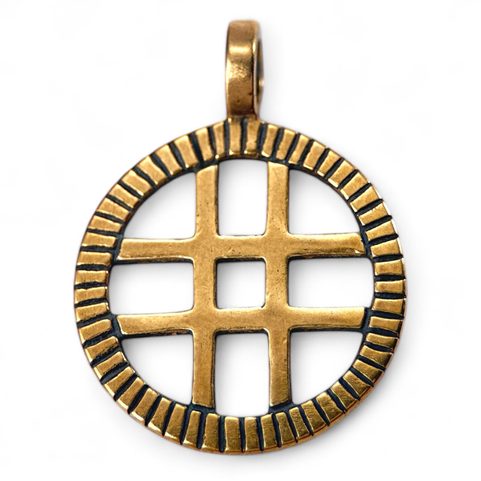 BALTIC SUN, BRONZE PENDANT