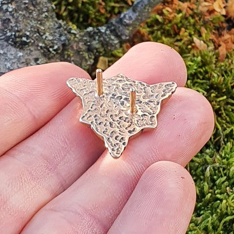 VIKING BELT STUD, BORRE, BRONZE