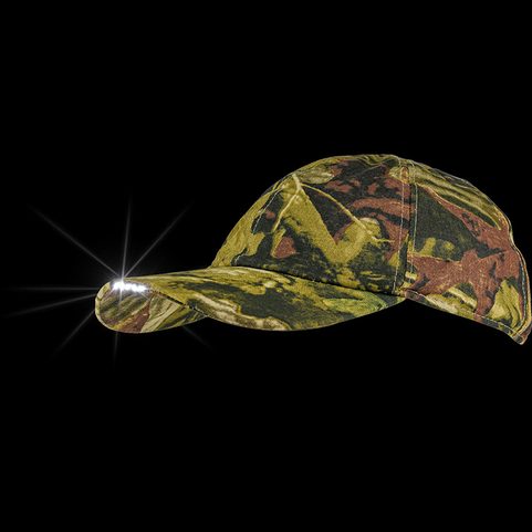 CASQUETTE DE CHASSEUR AVEC LUMIÈRE LED