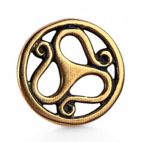 TRISKÈLE, CEINTURE DÉCORATION, BRONZE