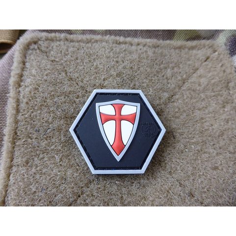 CRUSADER - SHIELD 3D RUBBER PATCH