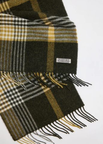 IRISH SCARF, FOXFORD FORD LAMBSWOOL