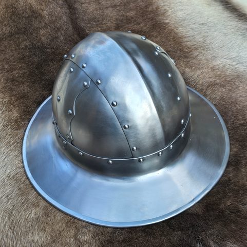 IRON HAT HELMET, MACIEOWSKI BIBLE, FUNCTIONAL REPLICA