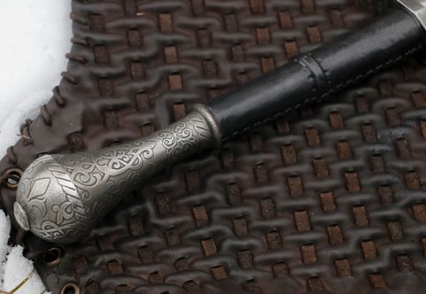 DORIAN HAND-AND-A-HALF MEDIEVAL SWORD ETCHED
