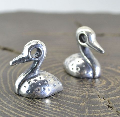 CANARD CELTE, FRANCE, PENDENTIF, ARGENT 925