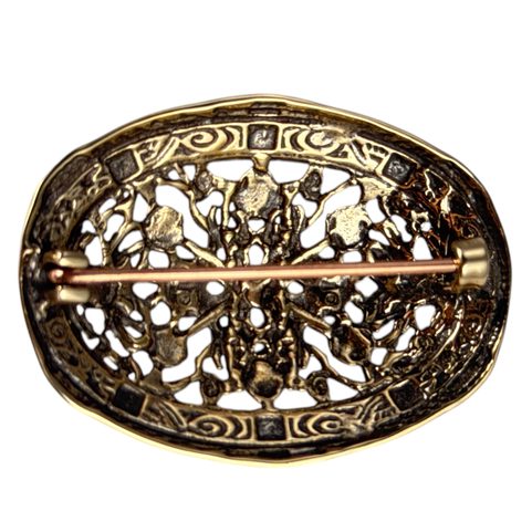 TURTLE BROOCH - BRONZE